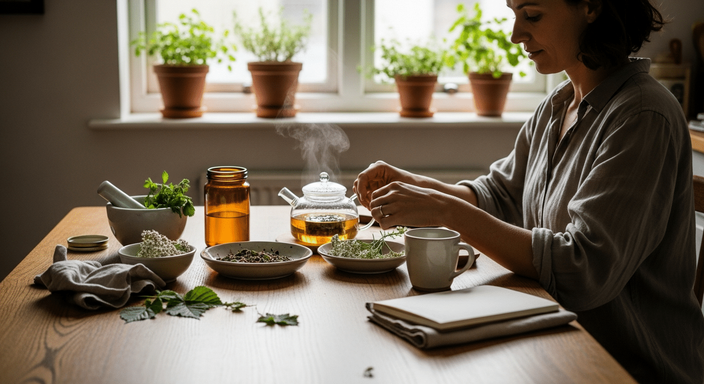 A méh természetes támogatása gyógynövényekkel a női termékenység és hormonális egyensúly helyreállításában