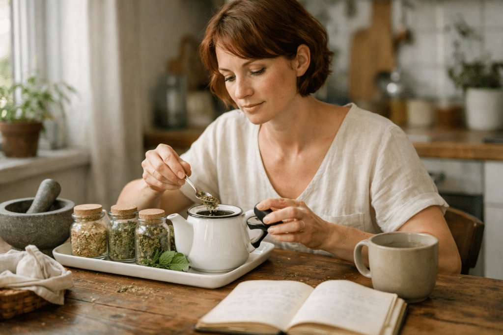 Ciklushoz igazított gyógynövényes kezelés