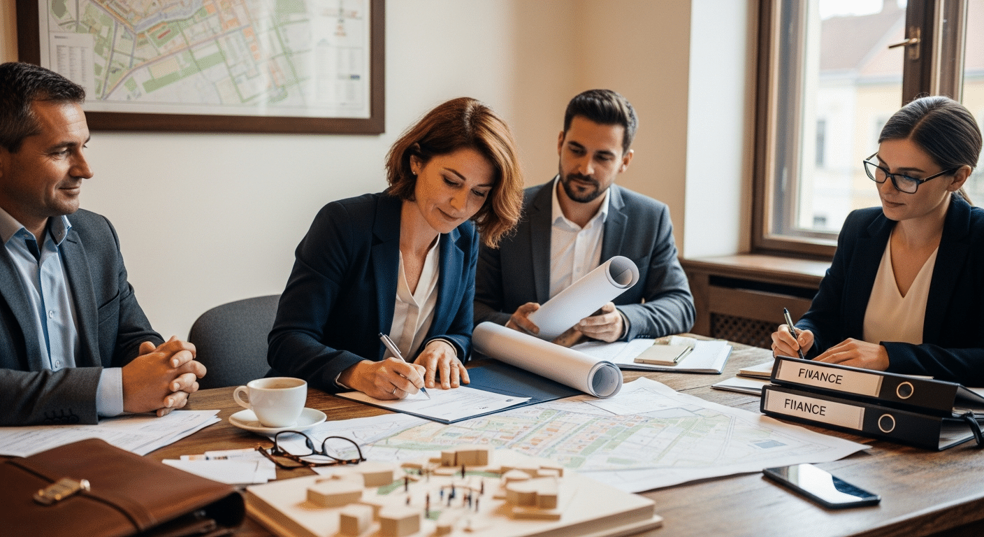 városközpont rehabilitáció támogatási szerződés aláírása Üllő városházán